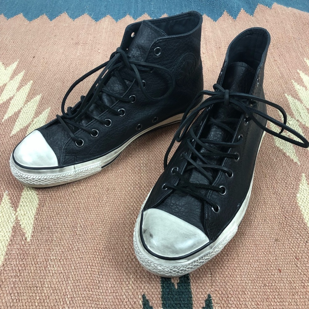Converse All-Star Leather Hightop Black